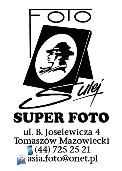 Partner: Super-Foto S.C. Liliana i Joanna Sulej, Adres: ul. Joselewicza 4, 97-200 Tomaszów Mazowiecki